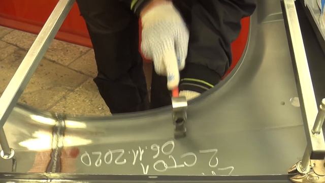 Мастер-класс по рихтовке детали кузова автомобиля смотреть онлайн