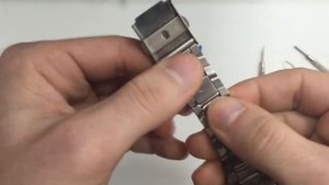 Как укоротить браслет на часах 1