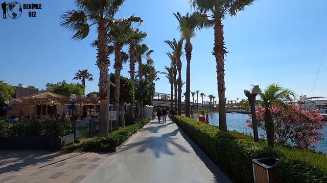 Yalıkavak Marina Bodrum. Yalıkavak Walking Tour Muğla Türkiye.