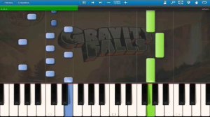 "Песня Мейбл" на пианино Гравити Фолз