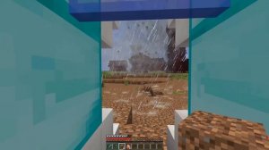 ДВА ПРО УБЕГАЮТ ОТ ОПАСНОГО ТОРНАДО В МАЙНКРАФТ ! ДЕРЕВНЯ ПРОФЕССИОНАЛА ПРОТИВ ЧИТЕРА В MINECRAFT !