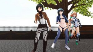 やらないか /アリアB&アンジェラ&ミカサ