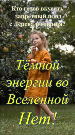 Тёмной энергии во Вселенной нет!