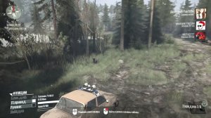 БМВ ГОЛОВНОГО МОЗГА, ПОЛИЦЕЙСКАЯ ПОГОНЯ - SpinTires: MudRunner