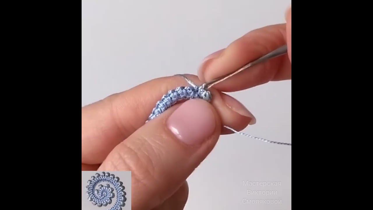 обвязка пышными столбиками смотреть онлайн