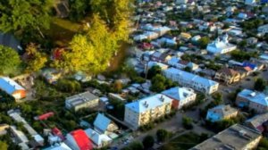 Вольск с высоты птичьего полёта