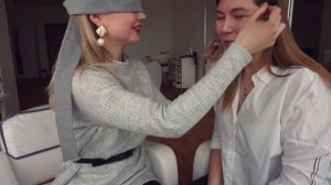 МАКИЯЖ ВСЛЕПУЮ| делаем макияж с закрытыми глазами