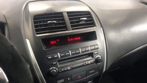 Mitsubishi asx (Мицубиси асх) панель приборов, момент запуска двигателя