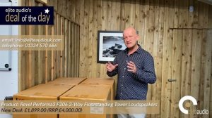 Deal of the Day Special - Revel Performa3 F206 3-Way Loudspeakers.