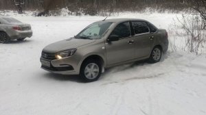 Новая ЛАДА Гранта 2020 ! Застрял на ровном месте!!! Сам себе ТРАКТОР!!! Lada Granta седан До конца!