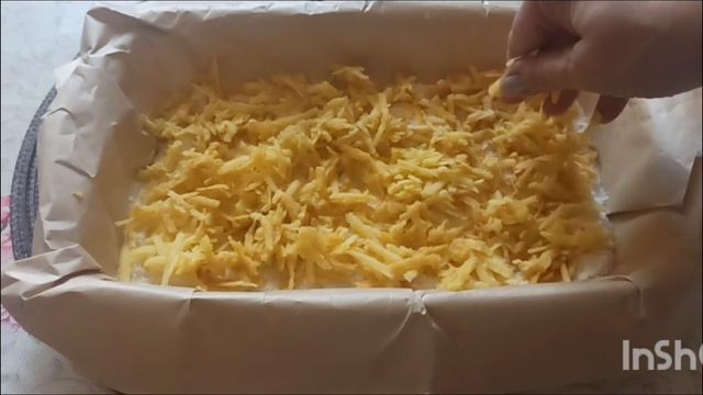 Насыпной яблочный пирог Три стакана с молоком.