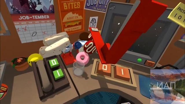 Job Simulator | лучше не есть 1 кг сахара | прохождение Job Simulator 1 часть