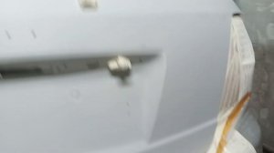 КИА соренто ремонт переднего крыла и  крышки багажника.