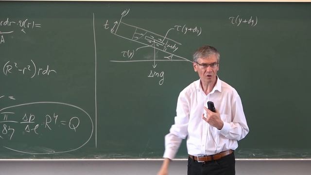 VL11 Prof. V.L. Popov Kontinuumsmechanik. Strömung von viskosen Flüssigkeiten