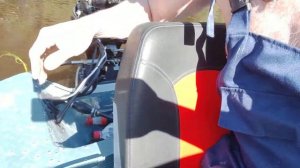 Первый пуск лодочного мотора Suzuki df 9,9 BRS