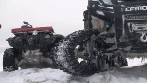 CF MOTO Tracker 800 + SNOW TRACKS