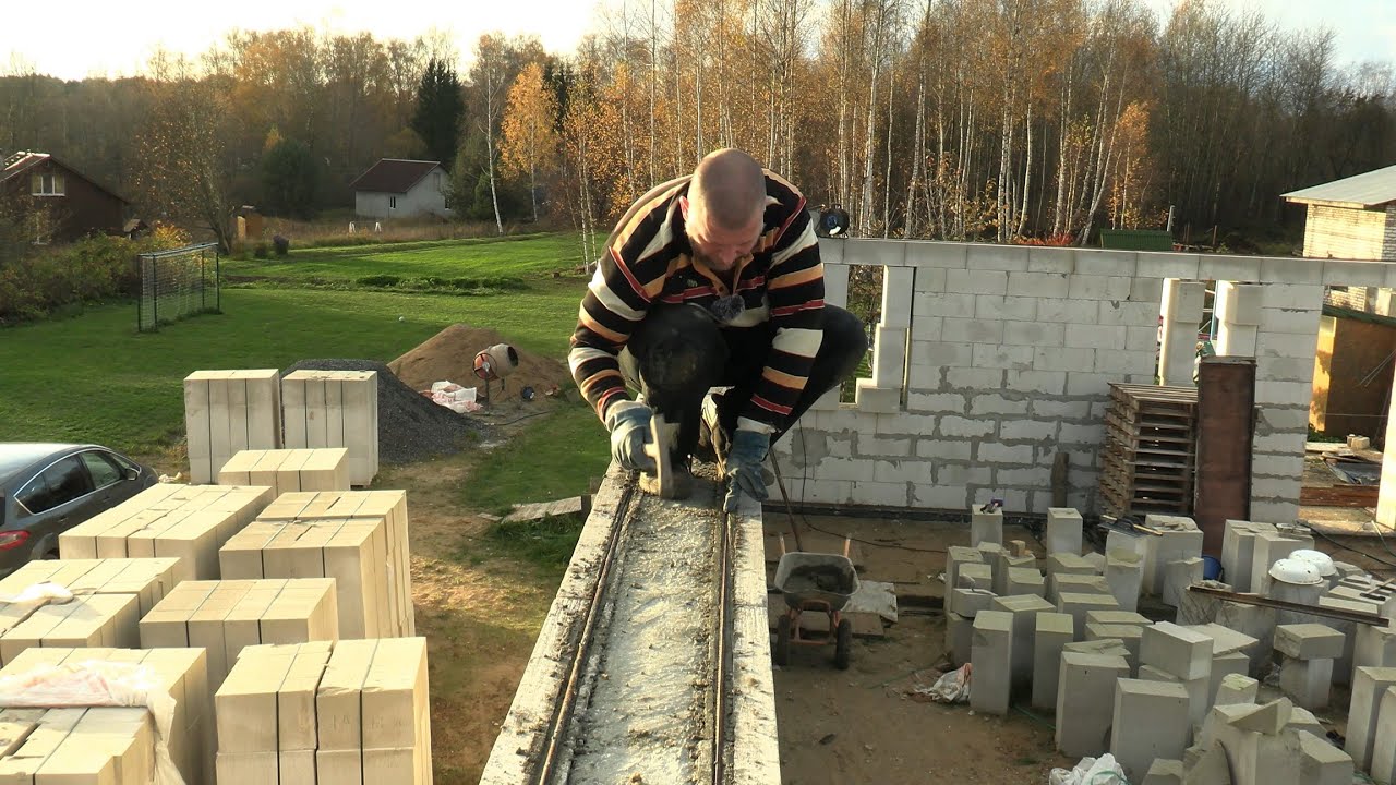 Первое ЧП на стройке. Максим. использование 3М масок. Заполнение штроб. 6-8-10 арматура для штробы. смотреть онлайн