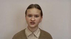 Лутова Полина, С. Романовский "Стихотворение", школа совхоза им Ленина, театральная студия ГЛоБУС