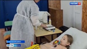 В подшефном  Адыгее Геническом районе Херсонской области работает педиатрическая бригада из Адыгеи