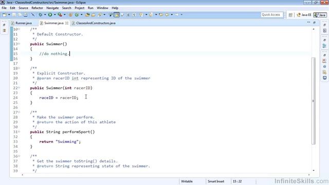 Java 8 - Beyond the Basics Tutorial | Classes And Constructors