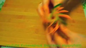 Шикарный цветок за пару минут - Украшения из овощей & Карвинг огурца и моркови