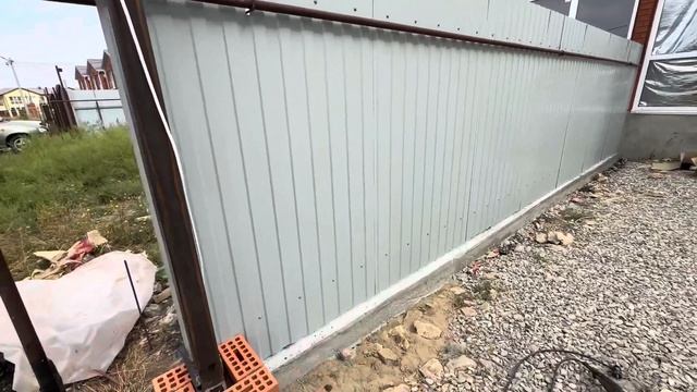 Комплекс работ:ЗаборНавесВоротаКалитка система Дархан?