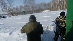 ОХОТНИЧИЙ СКИТ на полигоне № 1. Стрельба по "тарелочкам".