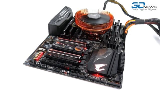 Обзор материнской платы Gigabyte X299 AORUS Gaming 3 смотреть онлайн