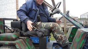 Ручной подъёмник навески на Минике.