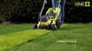 Аккумуляторная газонокосилка 4 Ач 18 В ONE+ RYOBI RLM18X33H-40
