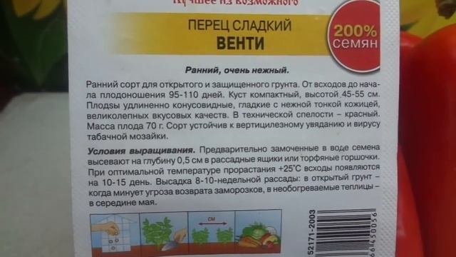 Самый неприхотливый сладкий перец для открытого грунта! Перец Венти буду выращивать всегда!