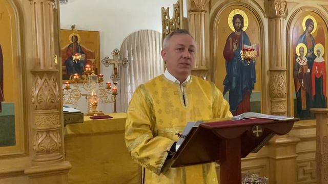 07.10’23. Слово после чтения Евангелия говорит Андрей Белоусов смотреть онлайн