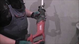 Сабельная аккумуляторная пила HILTI WSR-22A. Обзор.