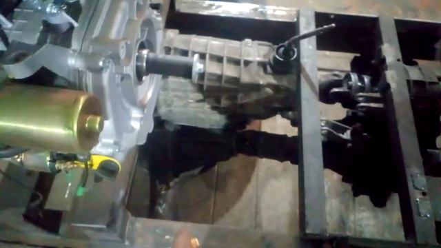 Минитрактор с раздаткой от нивы смотреть онлайн