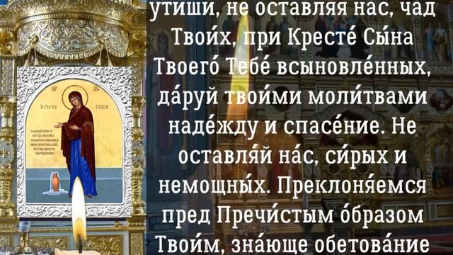 Молитва Пресвятой Богородице пред иконой «Геронтисса» смотреть онлайн