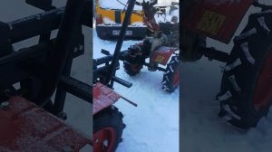 Мотоблок Угра и приставка Ампк-1