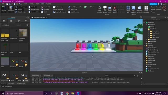 FREE Simulator Asset Pack Roblox Studio смотреть онлайн