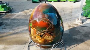 САМОЕ БОЛЬШОЕ Пасхальное яйцо В МИРЕ