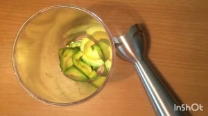 Пюре из авокадо , простой рецепт