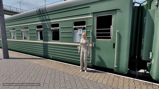 СИМУЛЯТОР ЕЗДЫ НА ПОЕЗДЕ! Секреты РОССИИ! - Trans-Siberian Legends смотреть онлайн