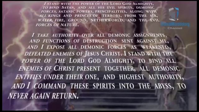 BINDING EVIL SPIRITS PRAYER FOR PROTECTION смотреть онлайн