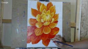 Екатерина Захваткина Акриловая живопись декорирование поталью