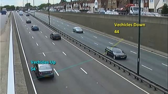 Видеоаналитика Sofftera ГИБДД подсчет машин у тоннеля смотреть онлайн