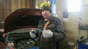 Убираем масляный нагар на поршнях Лада Веста 1 8