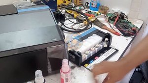 Epson L1300 Blinking Ink and Paper Light। How to Setup Epson L1300