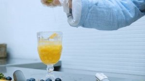 Лимонад манго & маракуйя #фрукты #фреши #нарезкафруктов #лимонад