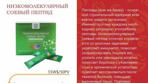 Как наши низкомолекулярные соевые пептиды помогают избавиться от онкологии