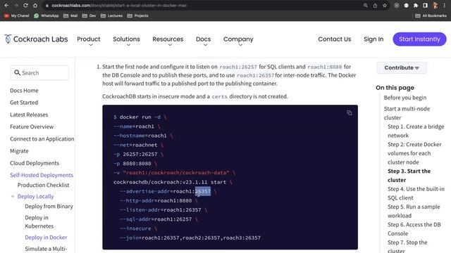 07.Database clustering with CockroachDB смотреть онлайн