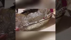 Запечённая зубатка? с рисом