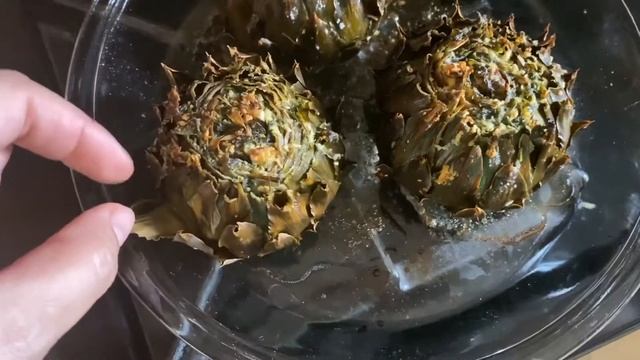 Готовим артишоки впервые!!!  Артишок с участка!